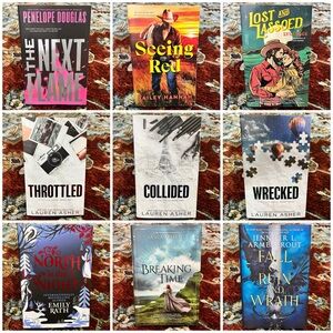 Collection of Nine Booktok Books